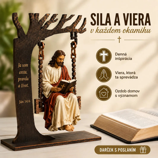 🔥Kúpte 1, získajte 1 zadarmo🔥🔥 Posledný deň: 50% zľava - ✝️📚 Kresťanská závesná ozdoba s Ježiškom