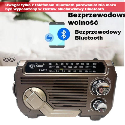 🔥50%Zniżki🔥🏕️Przenośna wielofunkcyjna latarka radiowa AM