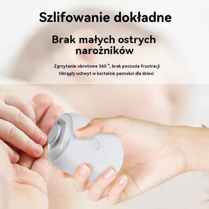 💅 Kup jeden, a drugi dostaniesz gratis! ✨ Automatyczny pilnik do paznokci zapewniający bezpieczną i delikatną pielęgnację.