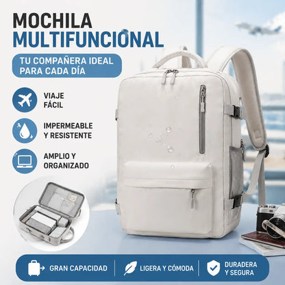 🎒✈️Mochila de mano de gran capacidad para vuelos cortos, apta tanto para hombres como para mujeres.