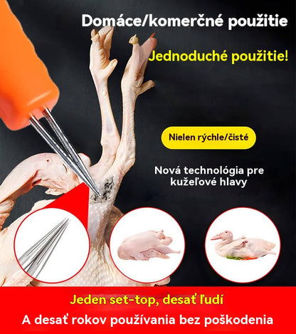 🛒【😍Časovo obmedzená ponuka】🦆Rýchle a jednoduché elektrické odstraňovanie peria – ideálne pre sliepky a kačice