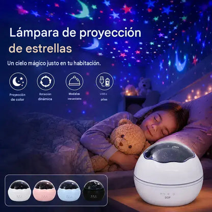 🌠✨ Proyector de cielo estrellado, luz nocturna ⎜ Lámpara LED giratoria 🎁