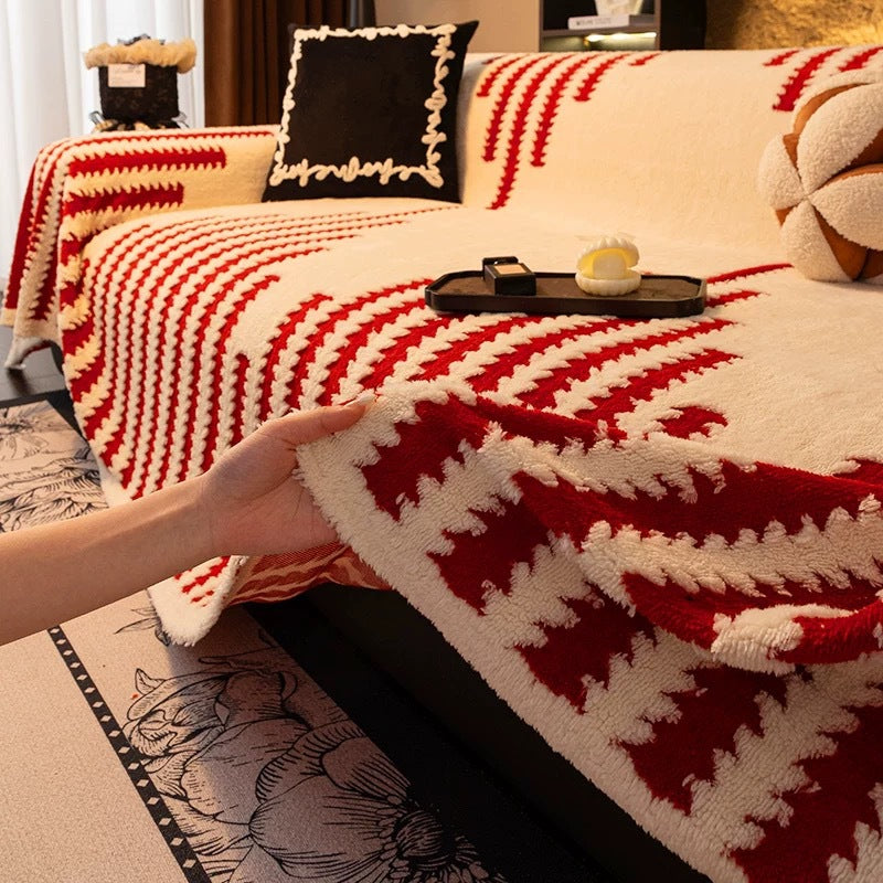 🛋️zľava 50% 🎉 Mäkký, protišmykový plyšový poťah na pohovku🍂【180*130 cm】