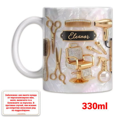 ✨✂️ Spersonalizowana, lekka i luksusowa ceramiczna filiżanka do kawy