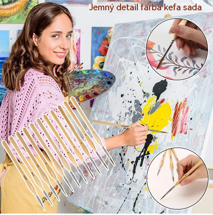 🎨【11/22/33 kusov】✨Sada vysoko kvalitných umeleckých štetcov