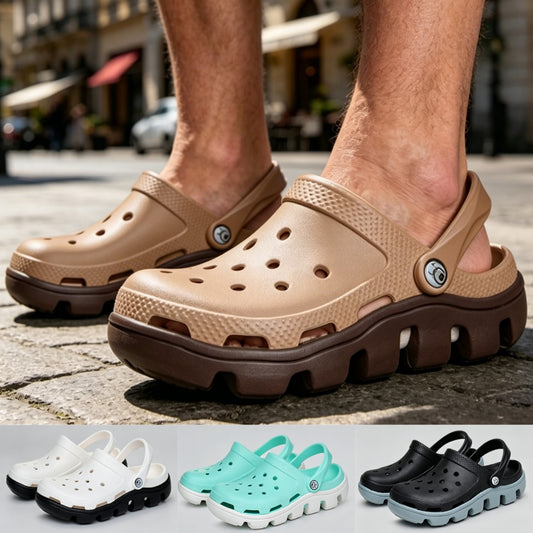 🔥Hit Sprzedaży 【Rabat 50%】✨ 【35-46】👟2026 z grubą podeszwą, antypoślizgowe, na plażę i spacery, uniseks