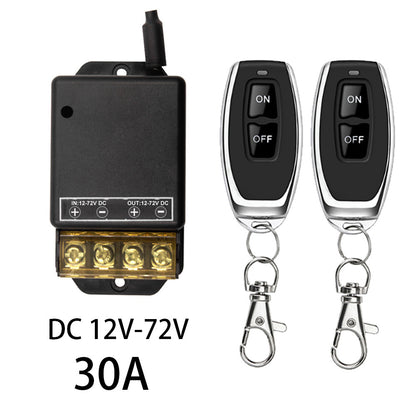 【Domáce potreby】【VÝPREDAJ】Bezdrôtový diaľkový ovládač, 30A vysokovýkonné relé