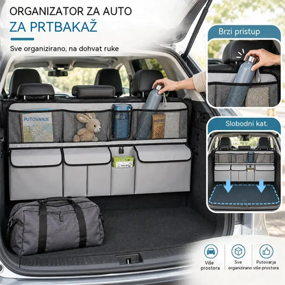 🚗 Viseći organizator prtljažnika – oslobodite prostor na podu prtljažnika i zadržite red! ✨📦