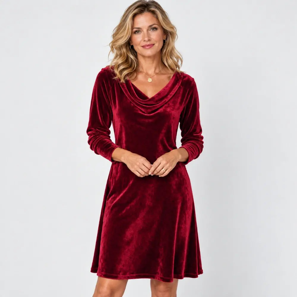 🔥🌷【50 % de descuento✨】【Tallas S-3XL】Nuevo vestido elegante de estilo retro para otoño/invierno