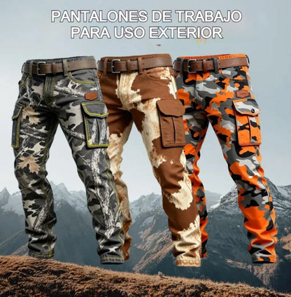 ⏳ ¡ÚLTIMO DÍA DE REBAJAS! ¡50% DE DESCUENTO 🔥 Pantalones Tácticos Militares para Hombre: Cortavientos y Térmicos