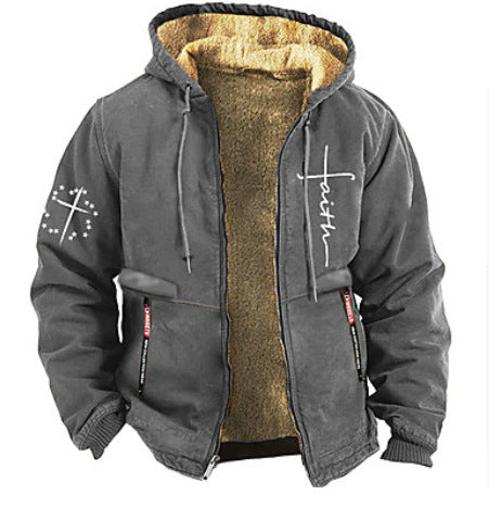 🔥🧥🔥【Plaćanje po preuzimanju】【S-5XL】Muška jesensko/zimska modna ležerna jakna od debelog flisa