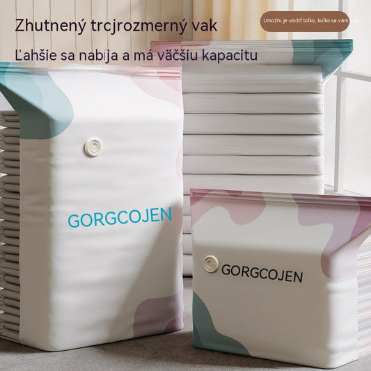 🧳 5 kusov za 28 EUR 💨 Veľká vakuová taška na kompresiu: nie je potrebná pumpa, nepriepustná a šetrí miesto v kufroch i doma ✈️