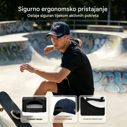 🔥【Kupite jedan, dobijte jedan gratis】Dvije bejzbol kape za samo 27 eura💙 Unisex bejzbol kape s vezom orla