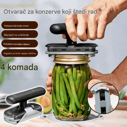【Kupite jedan, dobijte jedan gratis】Ekonomičan otvarač za konzerve. Koristan alat za obiteljsku kuhinju.