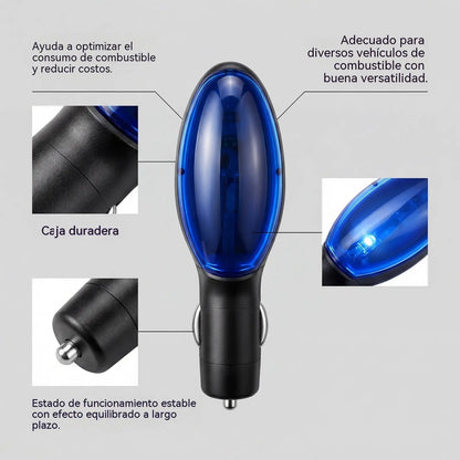 Ahorrador de combustible para el coche: Ahorra combustible, mejora la potencia y reduce el consumo en la conducción diaria.