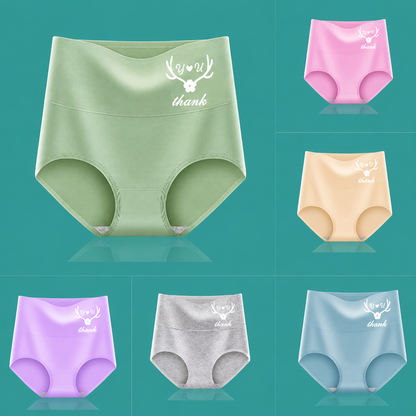 💖 Último día con un 50 % de descuento: 【Set de 6 piezas por 29 €】 Ropa interior ajustada de tiro alto, confeccionada en algodón de primera calidad✨️ (45–95 kg)