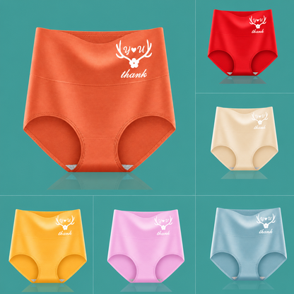 💖 Último día con un 50 % de descuento: 【Set de 6 piezas por 29 €】 Ropa interior ajustada de tiro alto, confeccionada en algodón de primera calidad✨️ (45–95 kg)