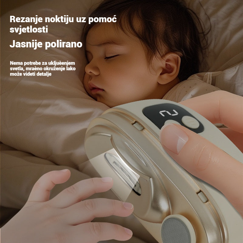 💅【Kupite 1, dobijte 1 gratis】2-u-1 potpuno automatske bežične prijenosne električne škare/turpija za nokte