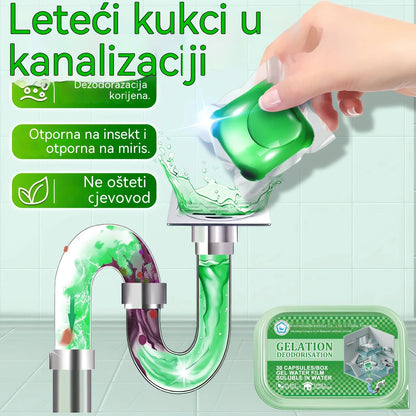 2 pakiranja (100 tableta) za 24 € – 🔥🎉 Razgrabljene su! Kupilo ih je 30.000 ljudi 🎉. Bio-enzimske kapsule za uklanjanje neugodnih mirisa iz odvoda.