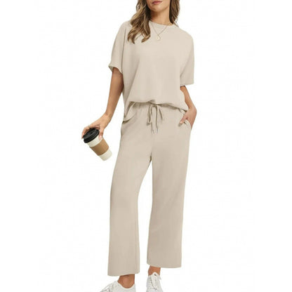 ✨Trendovi ✨【S-4XL】Elegantni ženski set od dva dijela: top i odgovarajuće hlače