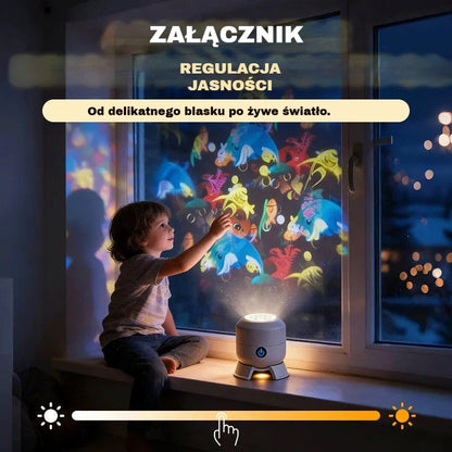 💖🌙【Rabat 50%】Obrotowa dynamiczna lampa projektorowa LED 2026, idealna do sypialni i jako wyjątkowy prezent! ☁️🔥✨