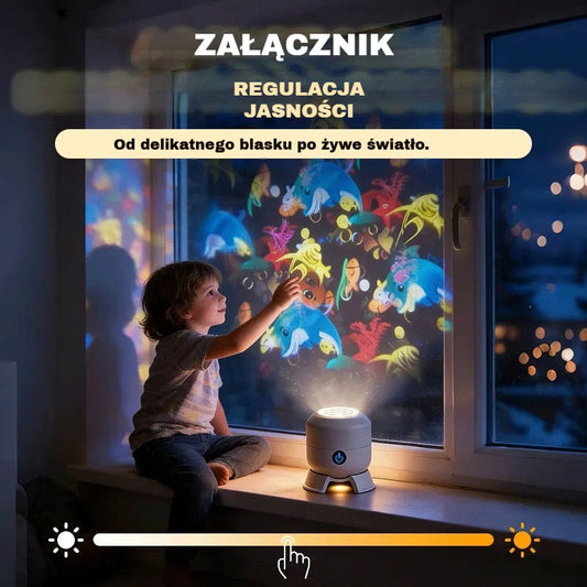 💖🌙【Rabat 50%】Obrotowa dynamiczna lampa projektorowa LED 2026, idealna do sypialni i jako wyjątkowy prezent! ☁️🔥✨