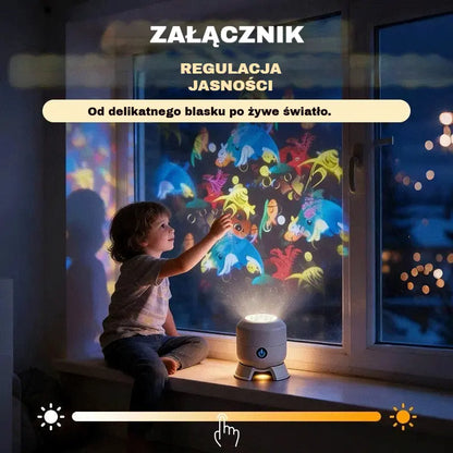 💖🌙【Tylko za pół ceny】2026 dynamiczna obrotowa lampa projekcyjna LED ☁️🔥✨