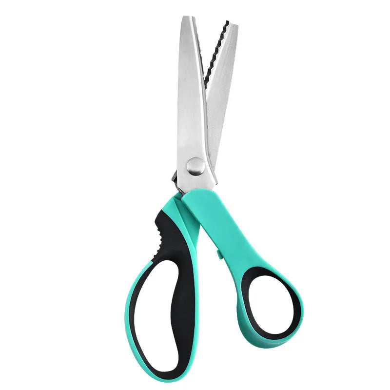 1 sztuka 89zł  ✂️ Profesjonalne nożyczki ząbkowane - Ostre, ząbkowane nożyczki do tkanin