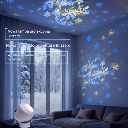obrotowy projektor led dynamiczny