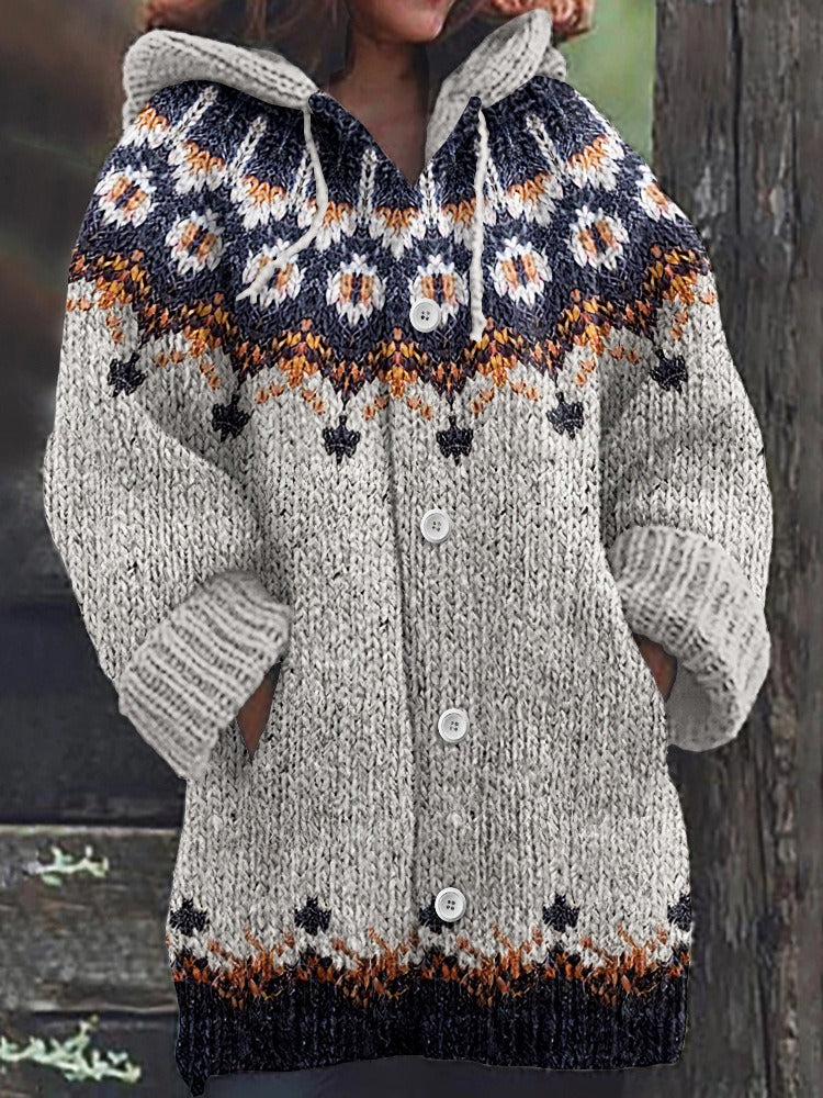 🥰🧣【S-5XL】Cardigan pulover cald retro confortabil în stil nou 3815926