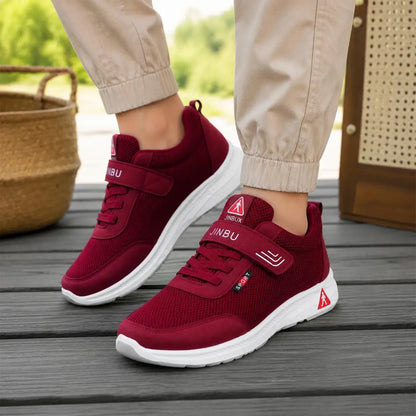 【36-44】🦶Damskie buty do masażu antypoślizgowe – oddychające, siateczkowe, z miękką podeszwą – buty ortopedyczne zapewniające wygodę seniorom