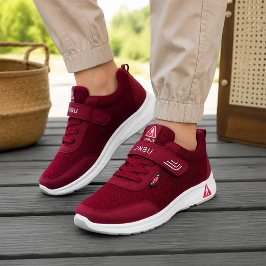 【36-44】🦶Damskie buty do masażu antypoślizgowe – oddychające, siateczkowe, z miękką podeszwą – buty ortopedyczne zapewniające wygodę seniorom