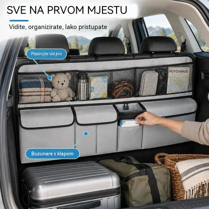 🚗 Viseći organizator prtljažnika – oslobodite prostor na podu prtljažnika i zadržite red! ✨📦