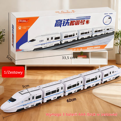 🚆【50% zniżki ograniczonej czasowo】Bestsellerowa elektryczna zabawka – symulator szybkiego pociągu, mały pociąg