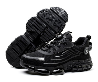 👟🌹【39-46】Botas de trabajo para uso diario, resistentes a impactos y perforaciones, con puntera de acero.
