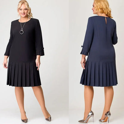 💌 Veľkosť S–5XL👗 Nová módna, vysokokvalitná, elegantná retro plísovaná suknica – Jar 2026