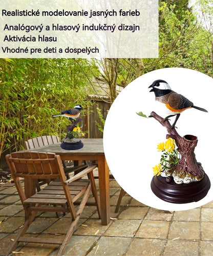 🦜🐦🐦【Kúp 1 a získaj 1 zadarmo】Kreatívne, roztomilé vtáčie ozdoby ovládané hlasom na dekoráciu stola v izbe.