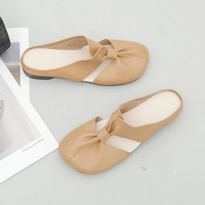 🔥【Rabat 50%】👡👡【35-42】Sandały retro damskie letnie płaskie kapcie