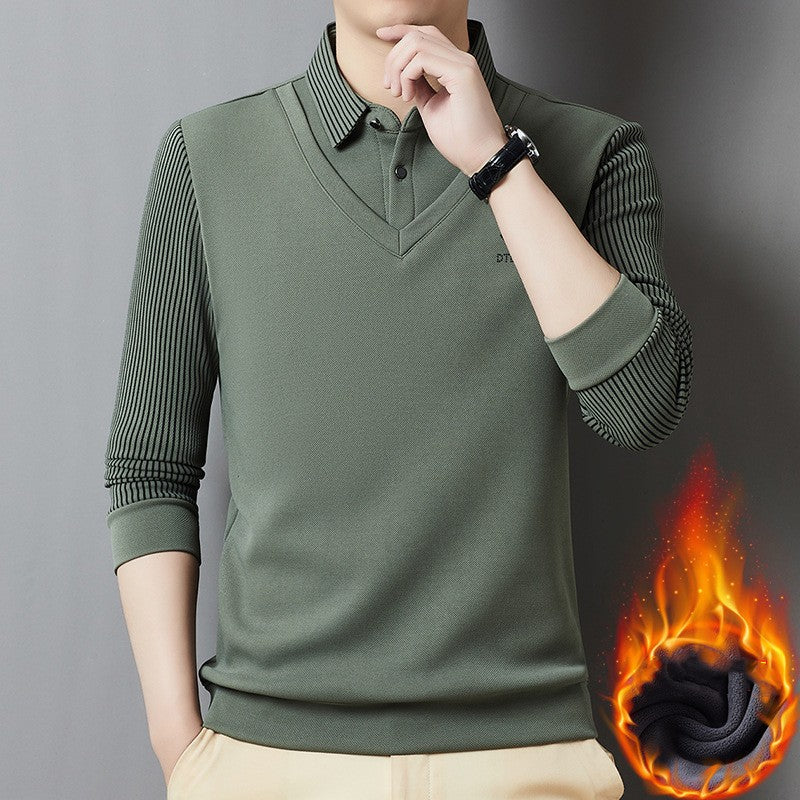 【50%OFF】🔥(M-4XL) Top térmico todo en uno de dos piezas de cachemir premium para hombre