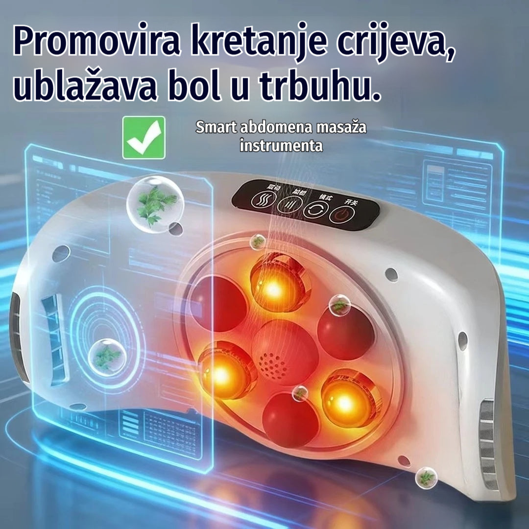 🔥Najprodavanije 【Popust 50%】✨Stroj za masažu trbuha i sagorijevanje masti. Pomaže smanjiti masno tkivo struka i trbuha.