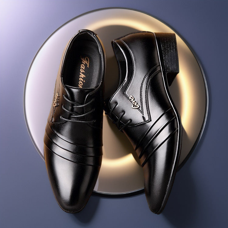 🔥Hit Sprzedaży 【Rabat 50%】👞【38-48】Nowe męskie skórzane buty biznesowe