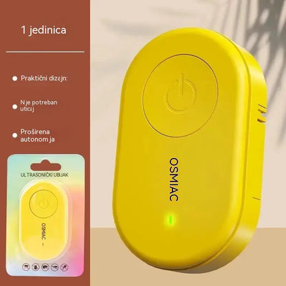 🐦 Prijenosni ultrazvučni repelent za ptice | Automatski repelent za golubove, pogodan za balkone, vrtove i vanjske prostore.