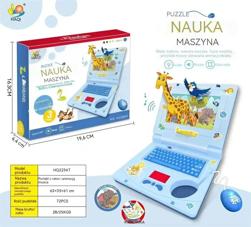 🎁 Komputer edukacyjny dla dzieci | Kreatywny prezent dla maluchów 💖