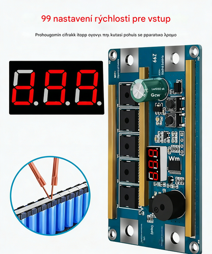 🔥🔋 Prenosný ovládací panel bodového zvárania Z99 | Vstavané zváracie pero