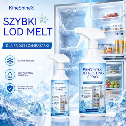 🔥【2 butelki za 99 zł】❄️ Nowy spray do odmrażania 2026 🧡 Szybko usuwa lód z zamrażarki