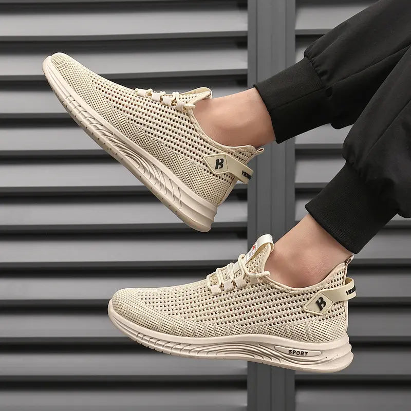 【50% OFF】👟【39-44】Udobne, prozračne, mrežaste, neklizajuće i moderne muške casual cipele.