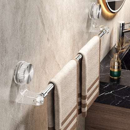 🎁【Popust ograničenog trajanja】✨🚿Lagan dizajn bez bušenja — uvlačivi držač za ručnike s vakuumskom čašicom