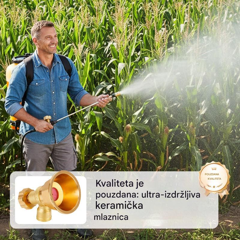 💦🔥Posebna vremenski ograničena ponuda🔥Mjedena poljoprivredna mlaznica za prskanje s podesivom mlaznicom 🌾