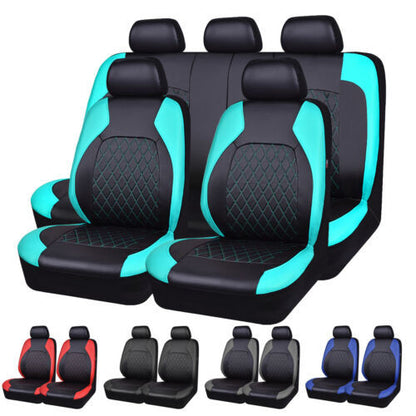 🔥Éxito de ventas 【50% de descuento】🚗🚗Juego universal de fundas para asientos de coche de cuero suave
