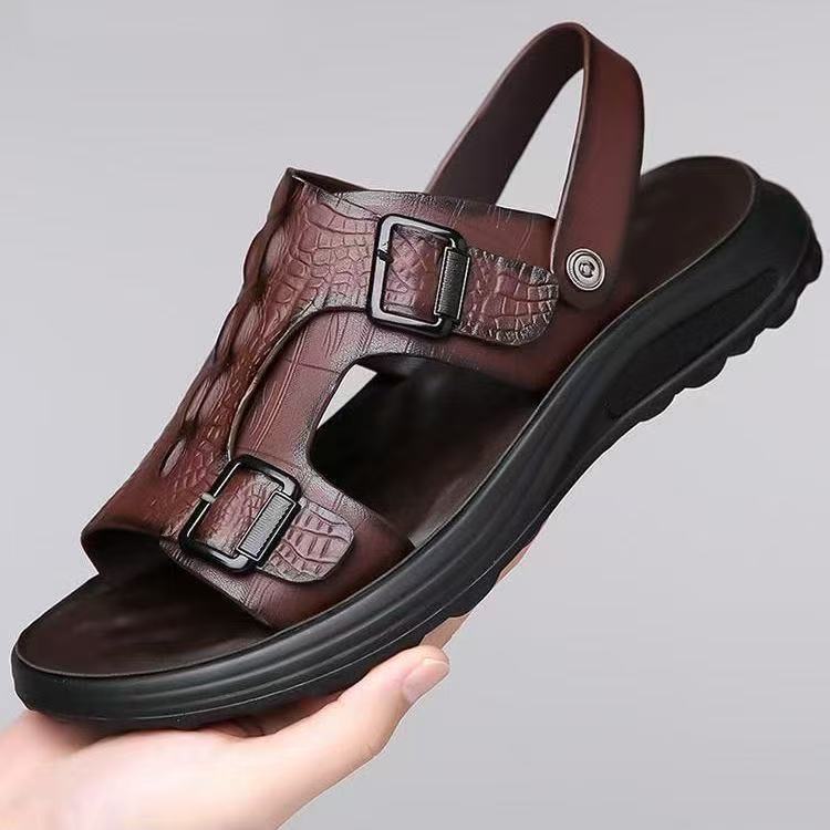 🌴【38-44】Sandalias casuales para hombre, suela suave, chanclas de playa antideslizantes